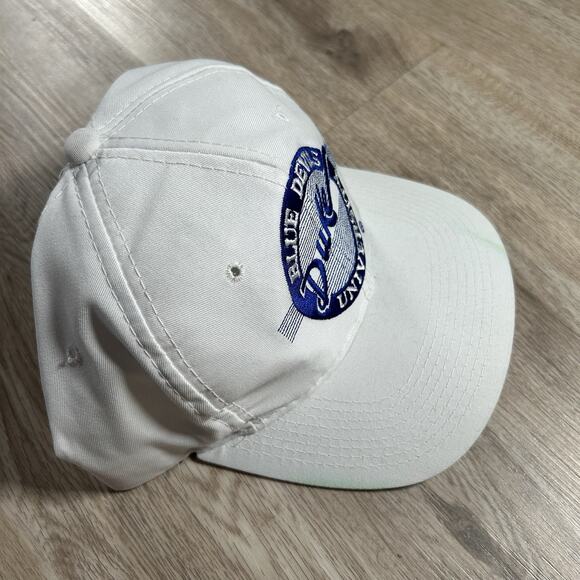 Vintage Duke Blue Devils Hat Snapback College The Game Circle Logo White Cap - Picture 10 of 10